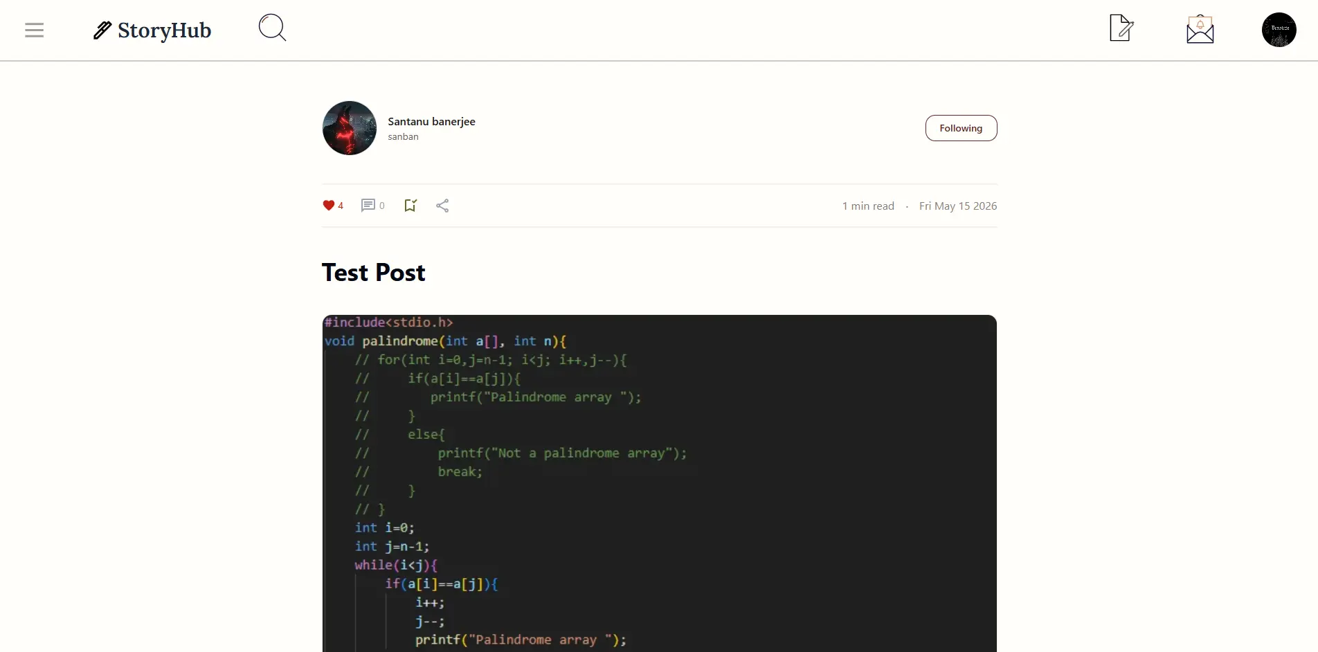 StoryHub development and engineering overview
